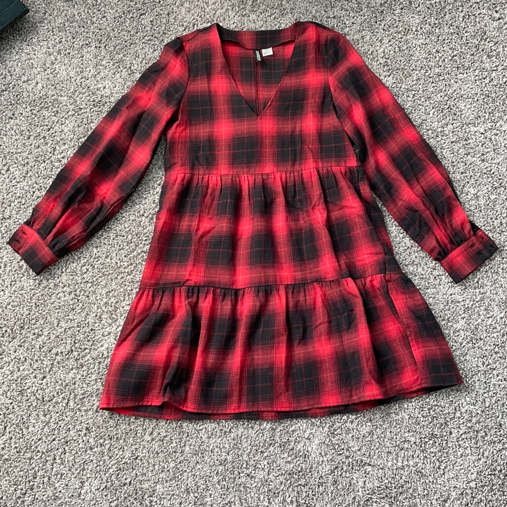 Divided H&M, Extra Small, Red and Black